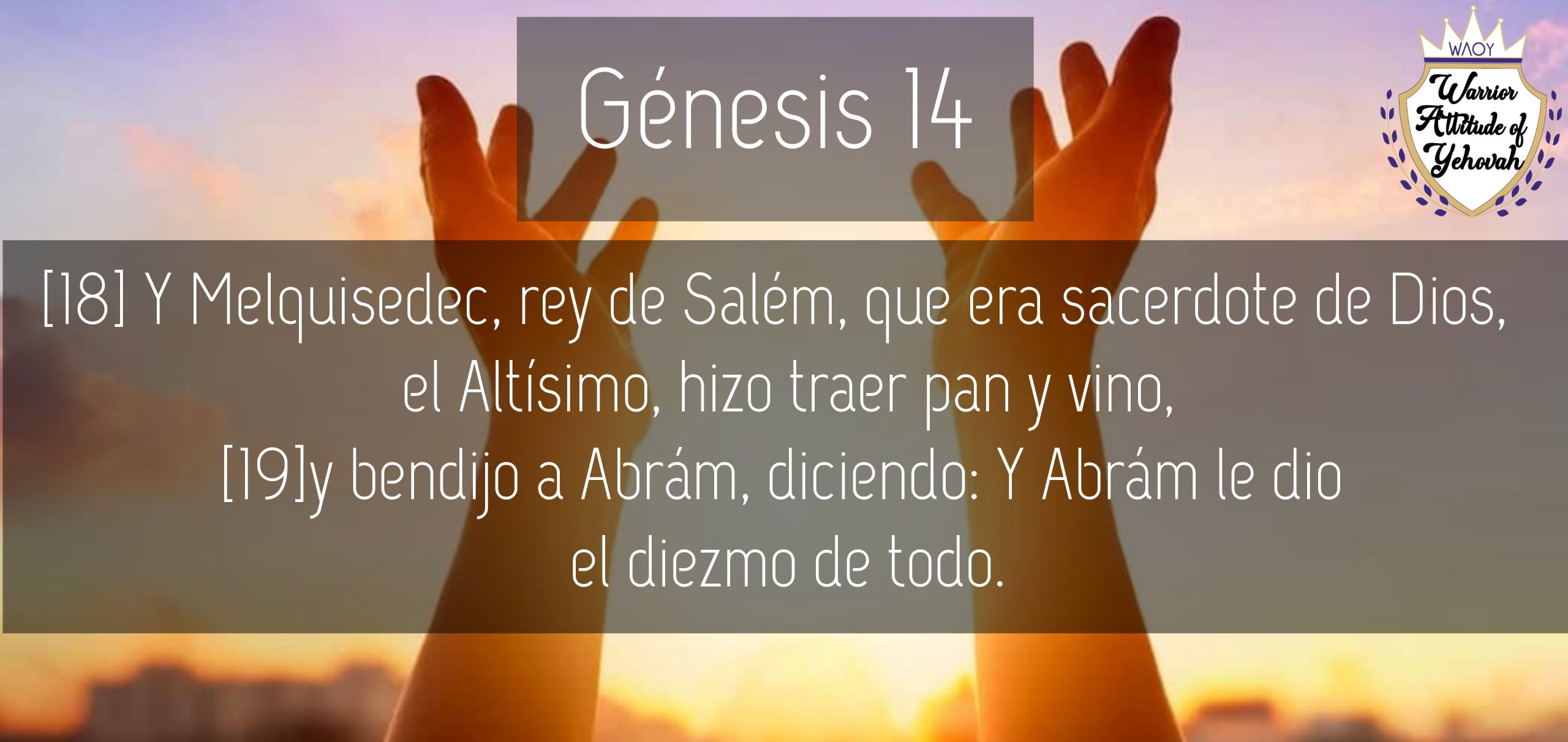 Génesis 14 Mosqueteros de Yehovah