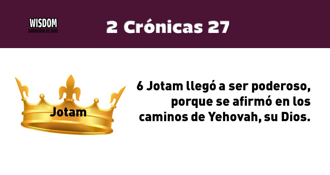 2 Crónicas Mosqueteros de Yehovah wisdom (27)