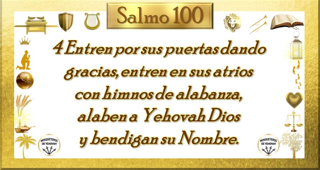 Salmo Mosqueteros de Yehovah Warrior Attitude Of God (100)