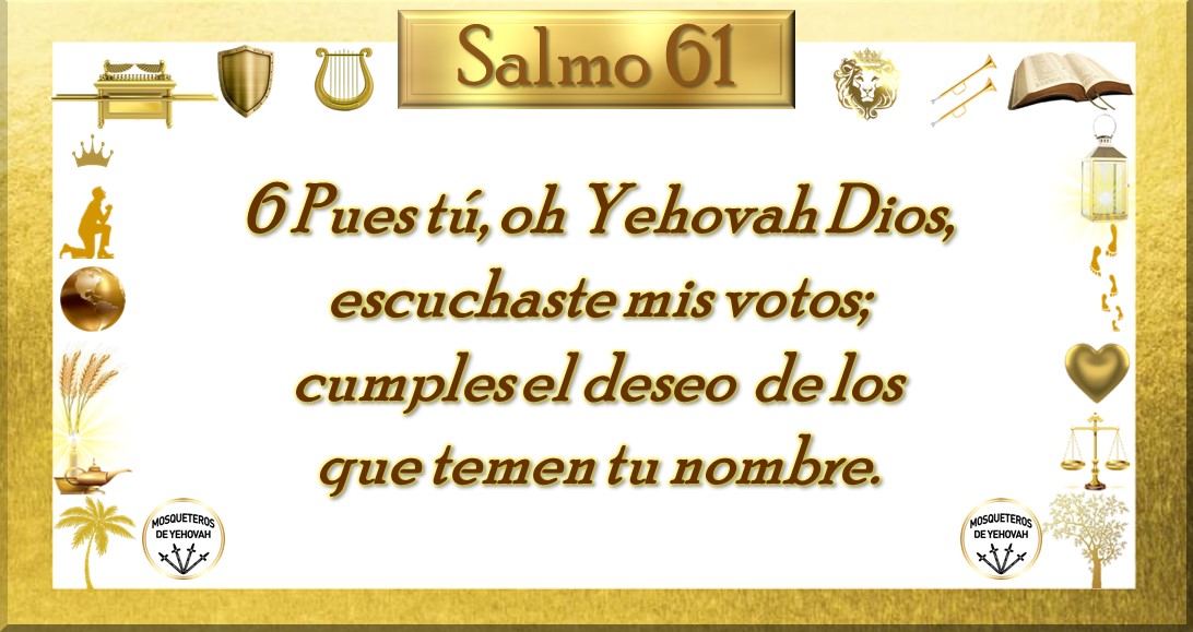 Salmo Mosqueteros de Yehovah Warrior Attitude Of God (61)