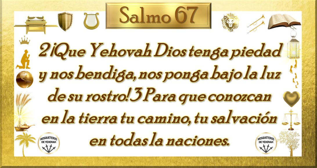 Salmo Mosqueteros de Yehovah Warrior Attitude Of God (67)