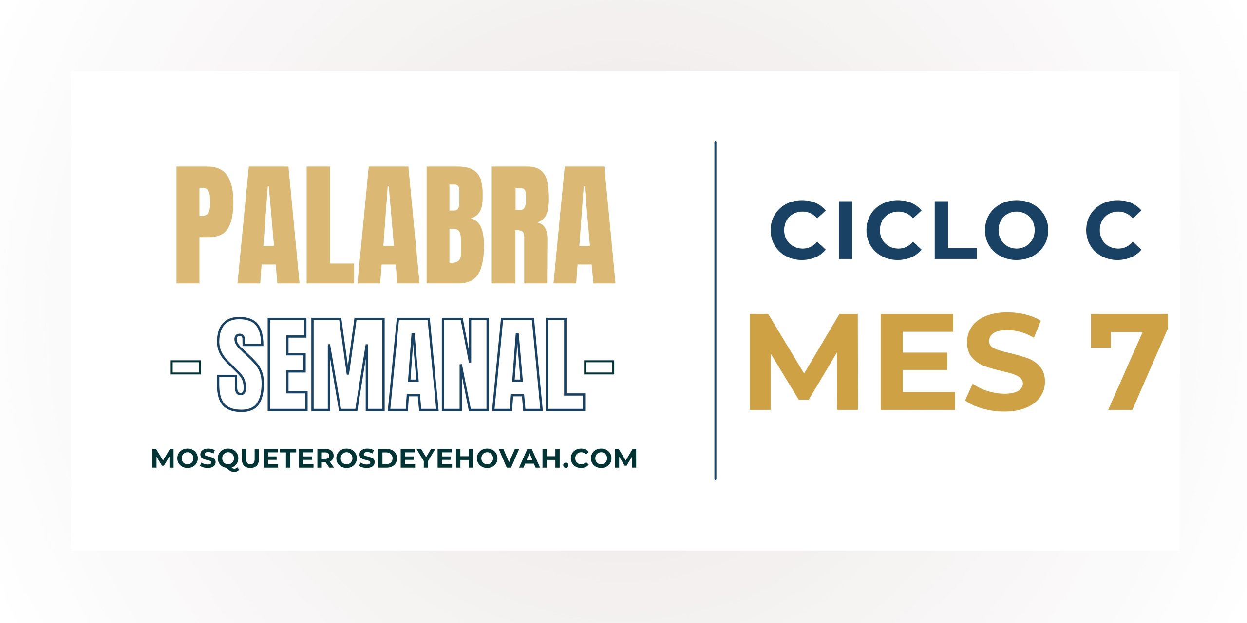 7 palabra semana